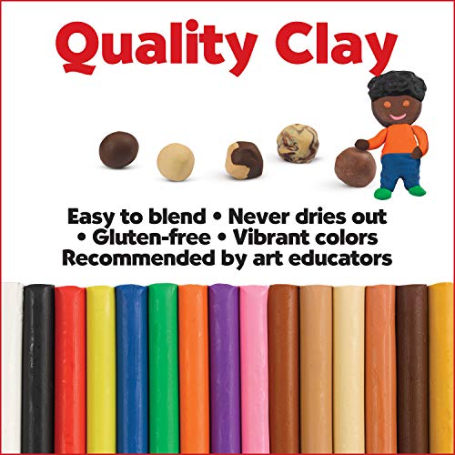 Faber-Castell World Colors Modeling Clay - Modeling Clay for Kids - Sensory Play - size: World Colors Modeling Clay, style: Pack of 1