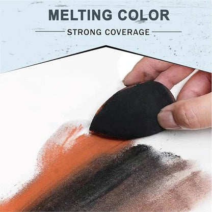Artist Graphite Powder for Drawing and Shading, 12 Oz | 340g jar supports broad shading, smooth gradients, tonal studies and repeated dry-media art sessions.