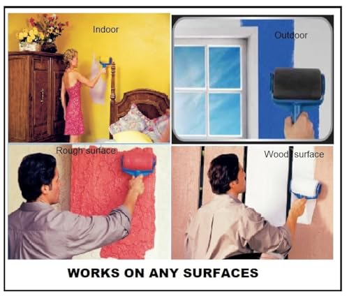 PAINT RUNNER® a registered trademark - PAINT RUNNER® is THE ORIGINAL product. A self-contained paint roller pro system, 5pc set - paint continuously without dipping and dripping.