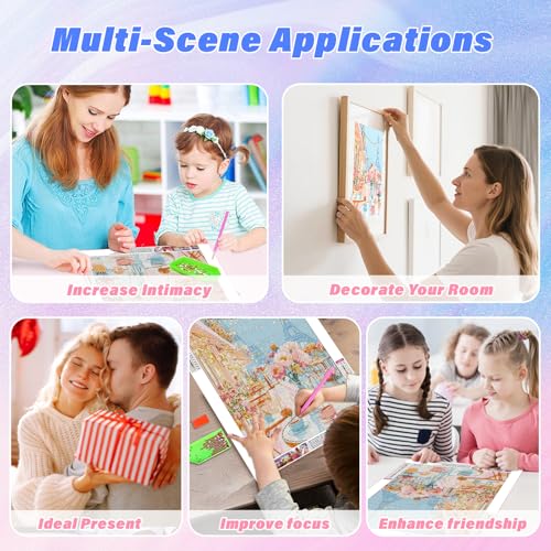Flowers Square Diamond Art Kits for Adults,Hydrangea Diamond Painting | Diamond Art Kit for Beginners, 5D DIY Full Drill Diamond Painting Gem Art, Home Wall Art Gifts(12x16 inch) - color: DP03648