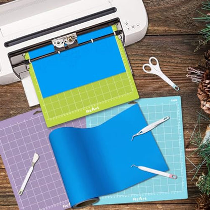 ReArt Cutting Mat 12x24 3 Pack Cricket Mat Strong Standard Light Cut Mat - color: Variety 3P 12x24