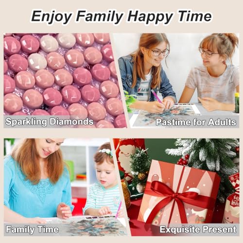 Aicomeon Diamond Art Kits for Adults Cross Diamond Painting Kits | 12x12 Inch Easy DIY for Beginners, Full Drill Round Dot Gem Art Mosaic Stress Relief Craft, Home Wall Decor Gifts - color: Cross-2