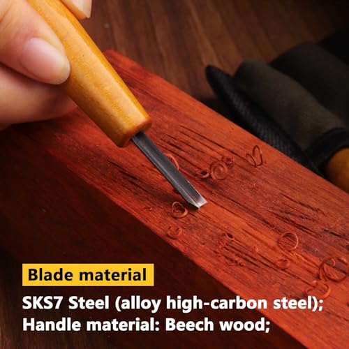 5Pcs V-Sharp Wood Carving Knife