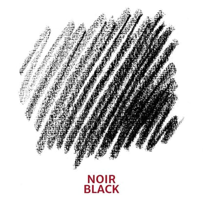 Conté à Paris 12 Count HB Sketching Crayons Set, Black | Firm Consistent Texture, Precise Linework And Detail, Ideal For Foundational Sketches And Studies - style: 12 Count - Black HB