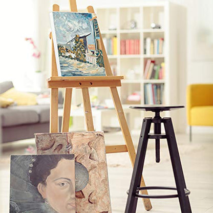 GOTIDEAL Stretched Canvases for Painting, 14x18 Inch Set of 7, Primed White - color: White, size: 14"x18"