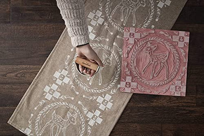 Speedball Speedy-Carve Block Printing Carving Block, Rectangle, Pink, 4 x 6 Inches (10-Pack), Linoleum for Printmaking - size: 10-Pack