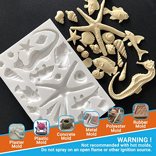 Adhesive Guru Non Silicone Epoxy Mold Release Spray (13.5 fl oz), Silicone-Free Release Agent Aerosol Spray for Epoxy Resin Molds, 1 Pack - color: 13.5 fl oz, size: 1 Pack