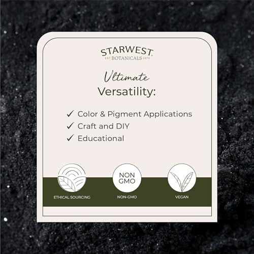 Starwest Botanicals Activated Hardwood Charcoal Powder - Bulk 1 lb Bag | Use for Teeth Whitening, Face Masks, Skin Care, & Cleaning, Food Grade as a Processing Aid, Certified Kosher - size: 16 Ounce (Pack of 1)