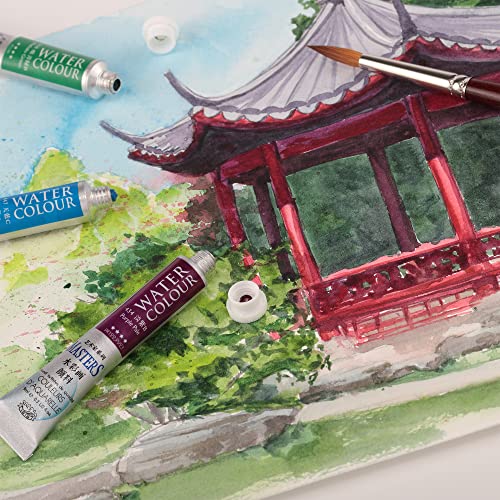 Marie's Masters Quality Watercolor Paint - Copper, 9 mL - Concentrated Color, Pure Pigments, High Lightfastness Ratings - color: Copper