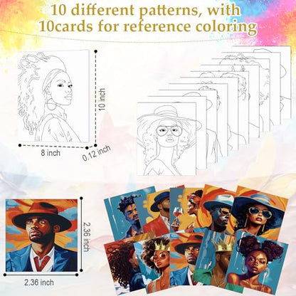 Ctosree 72 Pcs Couple Paint and Sip Kit for Adults 8'' x 10'' Pre Drawn Canvas for Painting DIY Pre Printed Canvas for Party Favor Acrylic Painting Kit Wood Easel Brushes Date Night Bulk - style: Couple