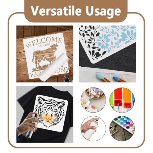 Fireworks Stencil, Reusable Painting Template, DIY Home Decor | A4 Plastic Craft Stencil, Fireworks Wall Stencil, DIY Home Decor Template for Wall Wood Canvas Journal Paper - style: Fireworks