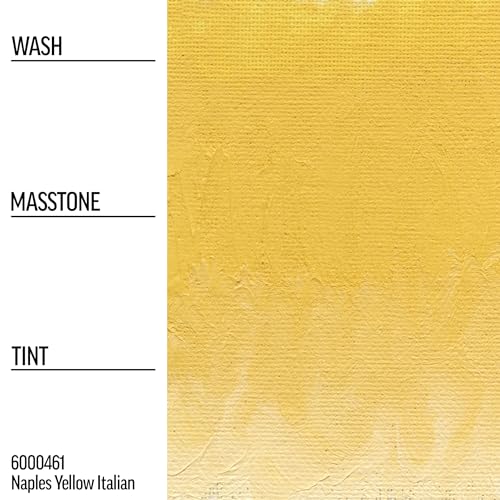 Williamsburg Artist Oil Colors, Naples Yellow Italian, 150 ml Tube | Artist grade oil paint delivering rich texture, high pigment load, and distinctive handmade character. - color: Naples Yellow Italian, size: 5.07 Fl Oz (Pack of 1)