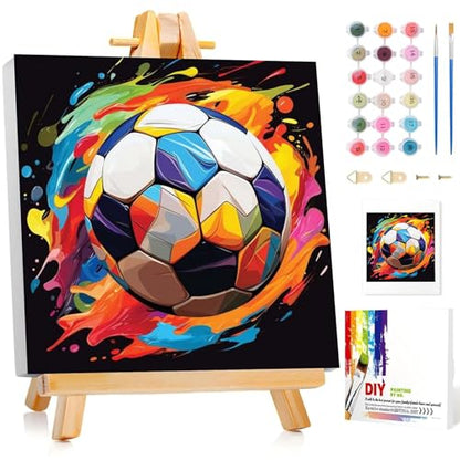 Paint by Numbers Kit for Adults Beginners & Kids Ages 8-12 with Frame - color: style-6