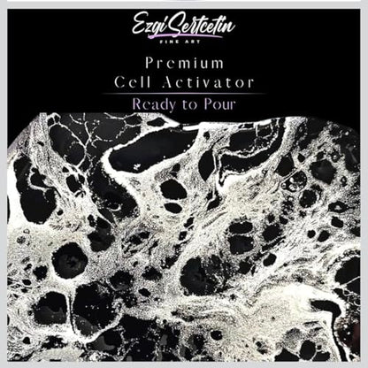 Ezgi Sertcetin Premium Cell Activator | Ready to Pour | Create Perfect and Unique Cells in Your Painting Works | 4oz by Volume (Rouge Red) - color: Rouge Red