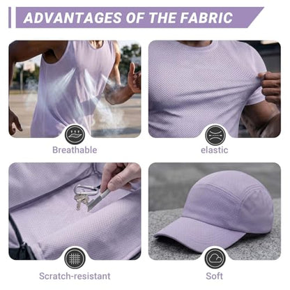 Bird Eye Mesh Jersey 5 Yards 65" Wide Light Purple - color: Light Purple, size: 65'' x5 yard