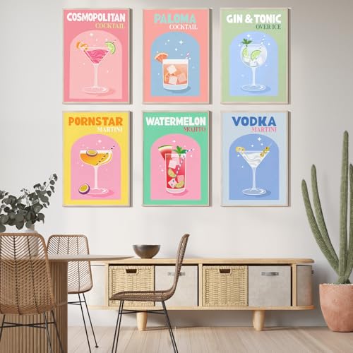 EIBEILI Diamond Art Kits for Adults-6P Wine Cocktail Diamond Painting Kits - color: DP03814