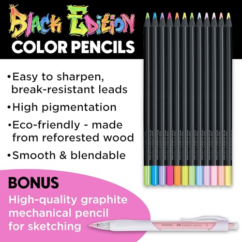 Faber-Castell Anime Drawing Kit, Chibi Edition with Step-by-Step Book - style: Chibi Edition