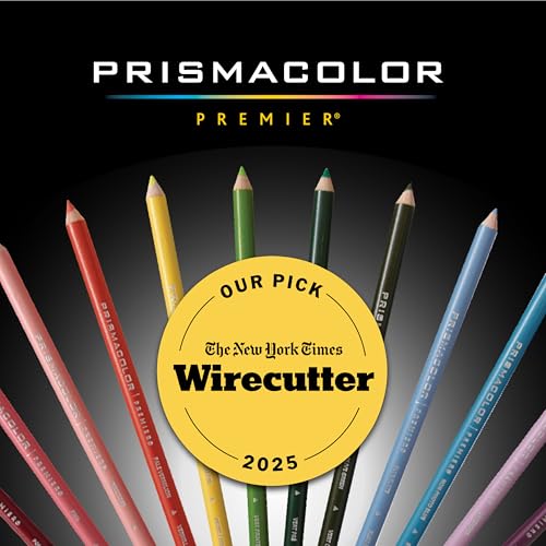 Prismacolor Premier Colored Pencils, Soft Core, Assorted Colors, 48 Count - Durable, Vibrant, Ultra-Smooth, Adult Coloring, Drawing, Sketching, Arts & Crafts - size: 48-Count