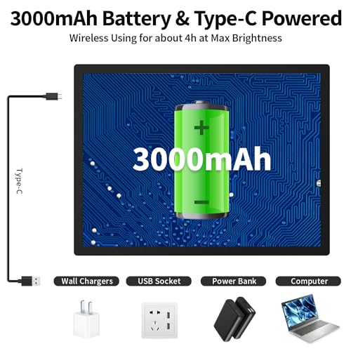 Zocelight A3 Rechargeable Light Box with Stand/Clips,led Light pad with 3000mAh Battery,3 Colors dimmable and 6 Level dimming Light Table for Diamond Painting,Drawing,Sketching,Tattoo,Vinyl Weeding - style: A3 Rechargeable
