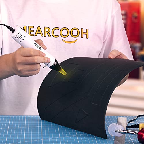 2-Pack Black Eva Foam Cosplay Sheets roll, Premium eva Craft Foam 6mm Thick, 13.9" x 49", High Density 86kg/m3 for Cosplay Costume, Crafts, DIY Projects by MEARCOOH - color: 2PCS:Black, size: Thickness-6mm