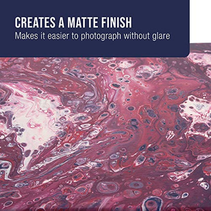 Pouring Masters 32oz (Quart) Pouring Paint Matte Medium - Professional Acrylic Medium for Improving Paint Flow & Cell Effects Creator, Viscosity Adjuster - size: 32-ounces