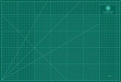 Calibre Art Self Healing Rotary Cutting Mat, Full 24x36, Best for Quilting | Ideal for Quilting and Sewing, Thick, Warp-Proof & Odorless, EN 71-3 Certified. Not From China. - size: 37"L x 25"W