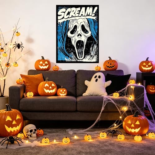5D Full Drill Halloween Diamond Art Painting Kits for Adults Beginners - color: YZ-90-01