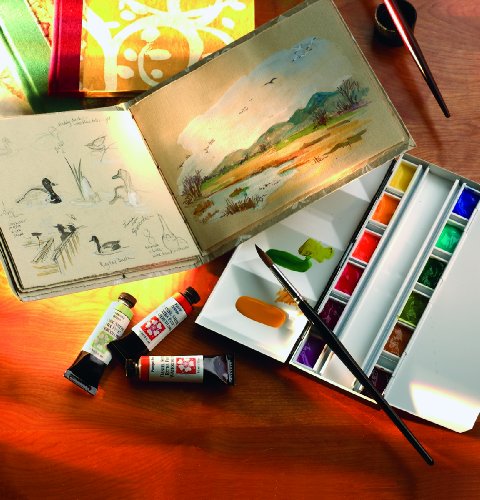 DANIEL SMITH Extra Fine Watercolor Stick 12ml Paint Tube, Lamp Black (Model: 284670029) - color: Lamp Black