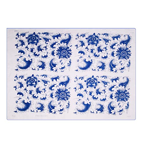 Ceramic Decals Pottery Ceramics Clay Transfer Paper Underglaze Flower Paper Porcelain Decal Paper For Pottery Enamel Ceramic Decals Underglaze Flower Paper Diy Pottery Ceramics Clay Transfer Paper