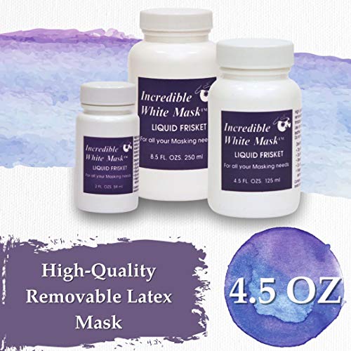 Grafix Incredible White Mask Liquid Frisket, 8.5 oz - size: 4.5 Ounce