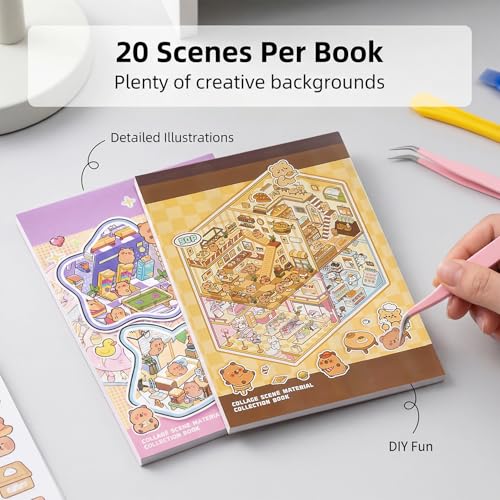 8-in-1 Mindfulness Art Therapy Kit – DIY Stress Relief Craft Set for Teens & Adults, 8 Creative Activities Including Sticker Books, Painting, and Relaxation Projects - color: Starter Gift Kit | 8-in-1 Set With Storage Pouch