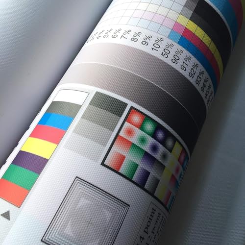 Polyester Inkjet Canvas 13"x40ft. Roll (10oz) Matte Finish for Inkjet Water-based Dye and Pigment Ink Jet Printers - size: 13"x40'