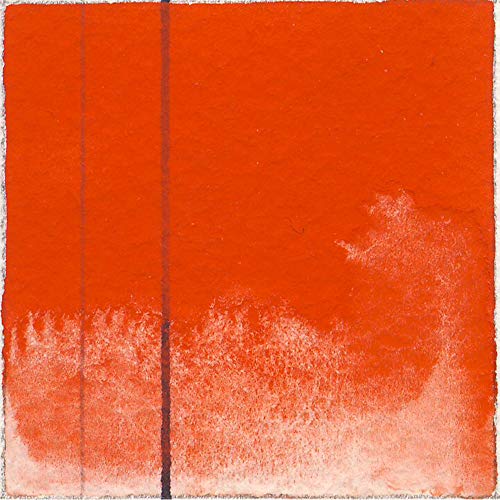 GOLDEN QoR Artist Watercolors, Cadmium Red Light, 11 ml Tube, Professional Watercolor Paint, Semi-Opaque - color: Cadmium Red Light