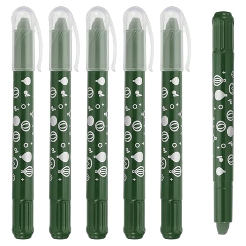 PATIKIL Watercolor Gel Crayon, 6Pcs Twist Coloring Crayons, Dark Green - color: Dark Green