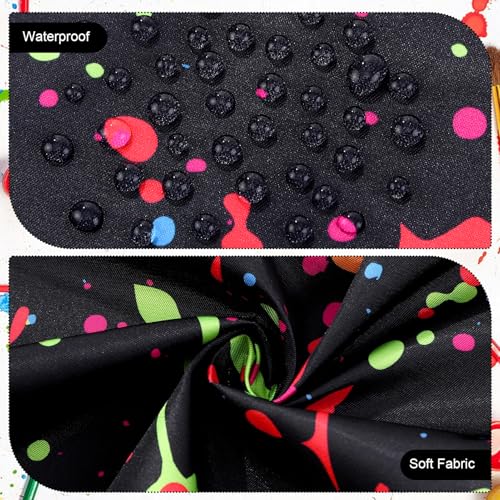 Painting Artist Apron with Pockets, Waterproof Painting Aprons for Adults, Adjustable Art Apron Bib Apron - color: Style 4