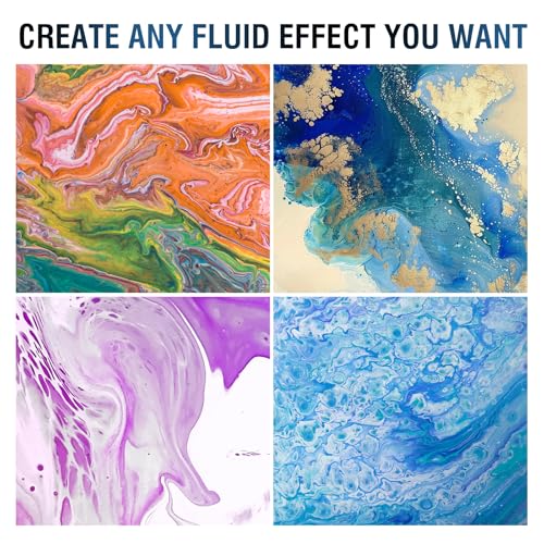 Falling in Art 33.8 Oz Pouring Medium for Acrylic Paint | Paint Thinner with High Flow Consistency - size: 33.8 Fl Oz (Pack of 1)