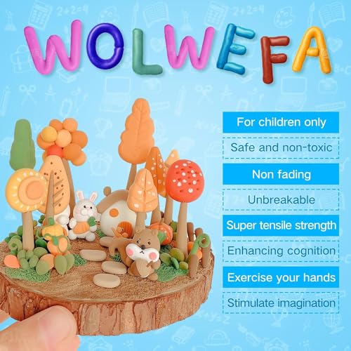Air Dry Clay, 36 Packs White Air Dry Foam Clay, 19oz Soft Modeling Clay Super Light Weight Air Dry Clay Perfect for Arts Crafts - color: White