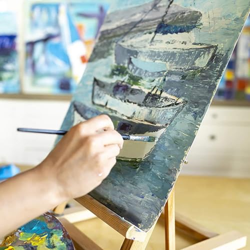 12x16 Canvas for Painting - Artist-Grade Blank Canvases Boards & Panels, Premium White Flat Canvas Bundle for Adults (6 Pack) - size: 12*16-BL-6