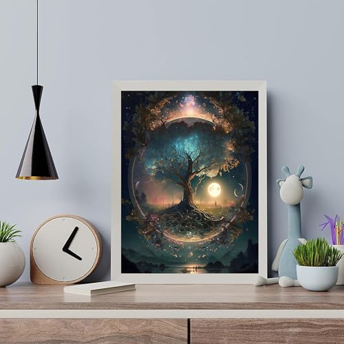 Arttoplus Tree of Life Paint by Numbers Kit for Adults Beginner 16x20 inch - color: MT19411-US