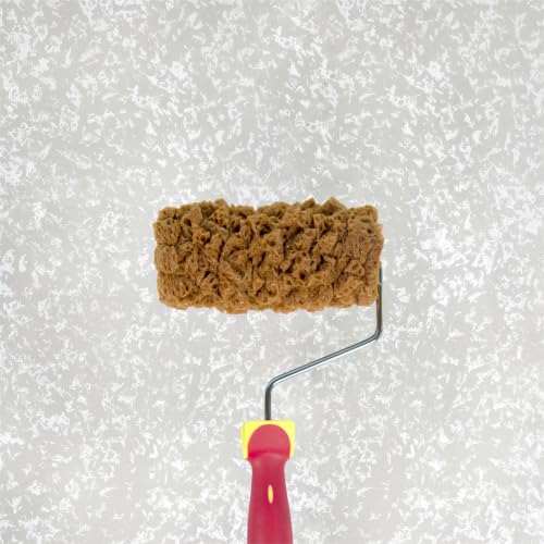 Hanroy Sponge Paint Roller Small 5" for Texture Painting Decorators Brush Tool, Fast and Easy Pattern Art Sponge Roller for Home Wall(RM458K) - color: Rm458k