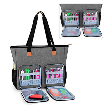 LUXJA Diamond Painting Carrying Case for A3 Light Pad, Gray - color: Gray