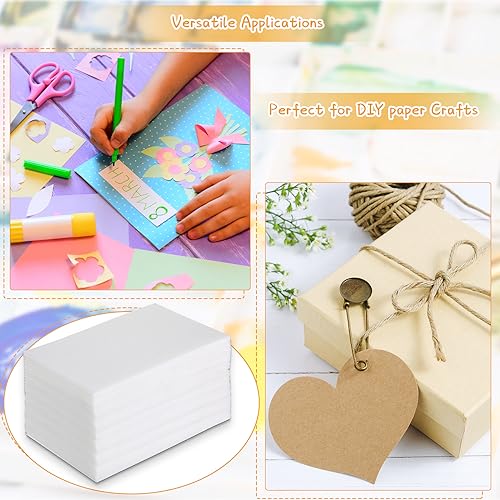 Cholemy 120 Pcs Foam Printing Plates 6 X 9 Inches White 1/20 Inch Thick - color: White, size: 6 x 9 Inches
