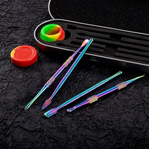 4 Pack Stainless Steel Wax Carving Tools Set Double-Ended for Clay | Double-ended stainless steel wax carving & clay sculpting tools. Ideal for pottery modeling, shaping, craft projects.