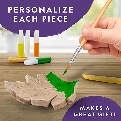 National Geographic Air-Dry Modeling Clay Arts and Crafts Kit for Kids | 2 Lbs. Air-Dry Clay, 9 Pottery Art Projects, Sculpting Supplies, Christmas Ornament Craft, Creative Activity, Ages 8-12 - style: Air-dry Clay Pottery Kit