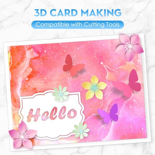 25 Sheets 5X7 Heavy Weight Alcohol Ink Paper 300gsm Water Color Synthetic Paper 110Lb Tear Resistant for Alcohol Inks, Acrylic Paints, Practise Drawing Paper