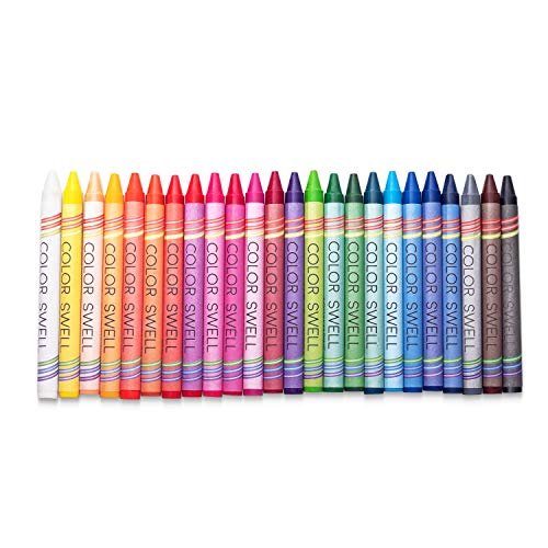 Color Swell Crayon Classroom Bulk Pack, 24 Colors (1680 Total) - size: 70 Pack | 1680 Crayons