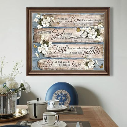Christian Paint by Number for Adults, Paint by Numbers Kit for Adults 16x20 - color: Christian