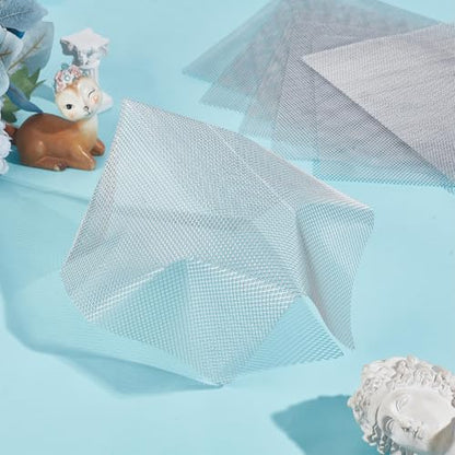 OLYCRAFT 12Pcs Aluminum Wire Mesh 9.9x9.9 Inch Sculpting Mesh Sheet for Sculpting Clay Craft Metal Window Screen Net Small Hole Aluminum Net Sheet for Arts Craft Metal DIY Projects Home Decor - size: 9.9x9.9 Inch