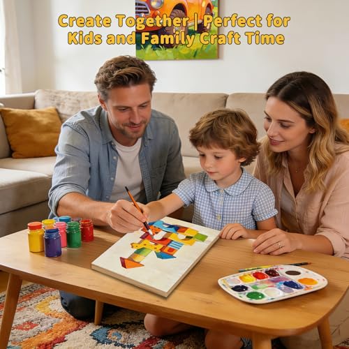4 Pack 16x20 Basswood Paint Pouring Panels Pre-Sanded Acrylic Oil Resin | Sturdy pre-sanded wooden panels for acrylic pouring, oil & resin art, for pro artists & exhibitions - size: 16 * 20-4pk