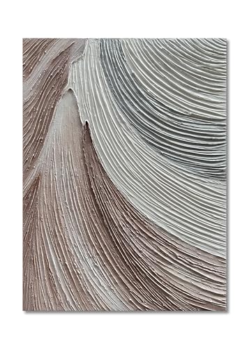Art 40x28 inch Hand Painted Thick Texture Art Oil Painting Modern Abstract Art Canvas Wall Decoration Painting - color: Yi075